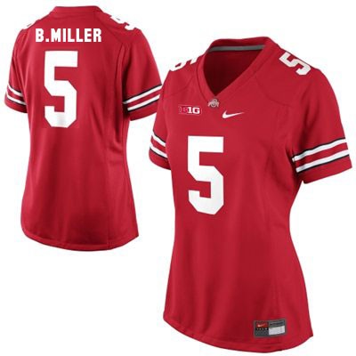 Ohio State Buckeyes Youth Braxton Miller #5 Red Authentic Nike College NCAA Stitched Football Jersey NX19T87MW